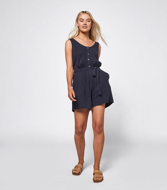 Lily Loves Textured Playsuit