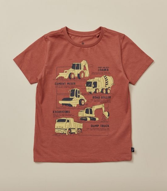 Organic Cotton Print T-shirt