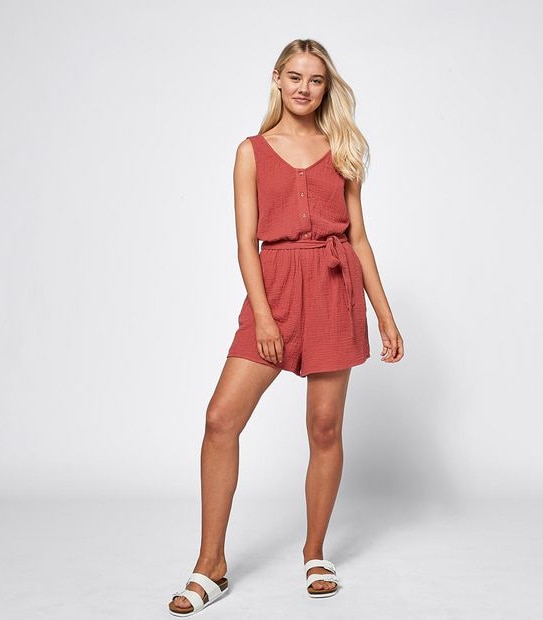 Lily Loves Textured Playsuit 6 of 6