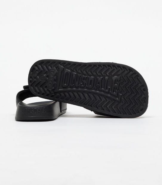 Lonsdale London Kids Lion Slides - Black