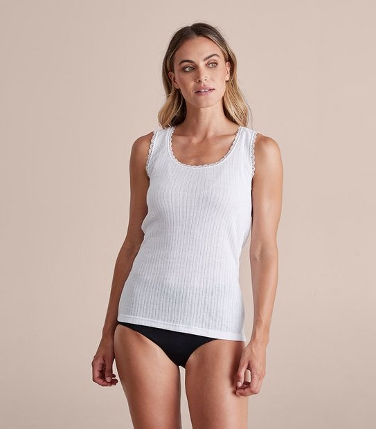 Pointelle Vest