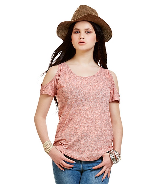 New Look Cold Shoulder T-Shirt 