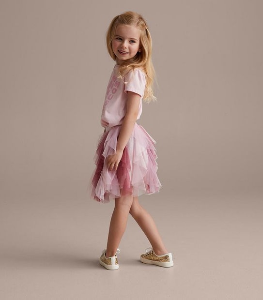 Waterfall Tulle Skirt