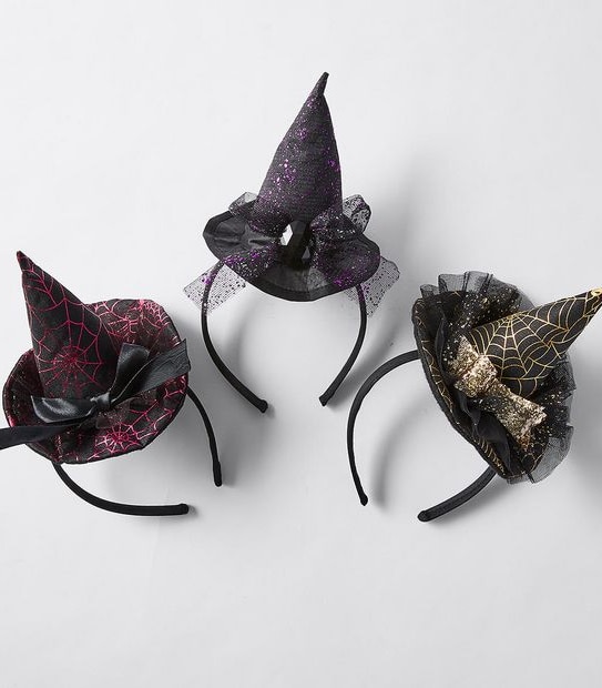 Halloween Witch Hat Headband - Assorted