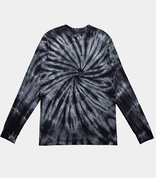 Piping Hot Spiral Tie Dye Long Sleeve T-Shirt