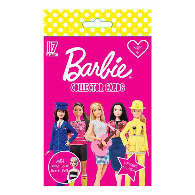 barbie collector cards