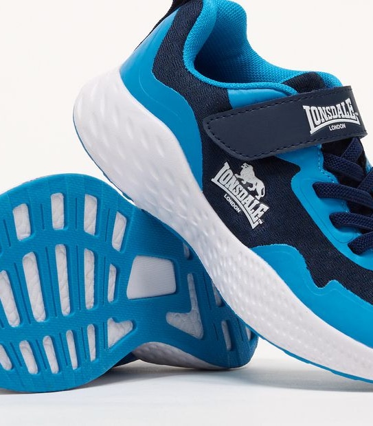 Lonsdale London Kids Junior Lennox Sneakers - Blue