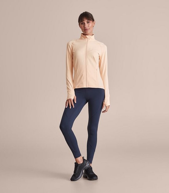 Active Zip Through Performance Jacket