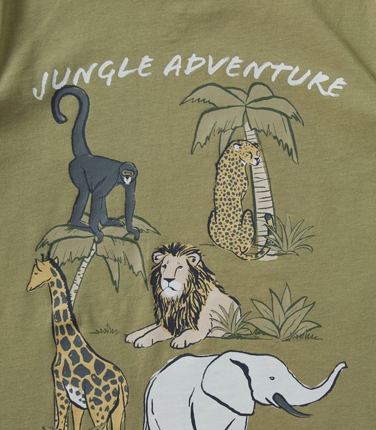 Organic Cotton Print T-shirt