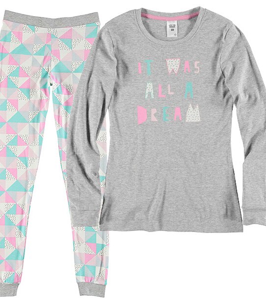 Girls' Dream Rib Pyjama Set