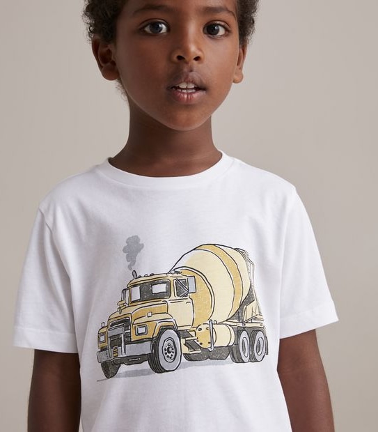 Organic Cotton Print T-shirt