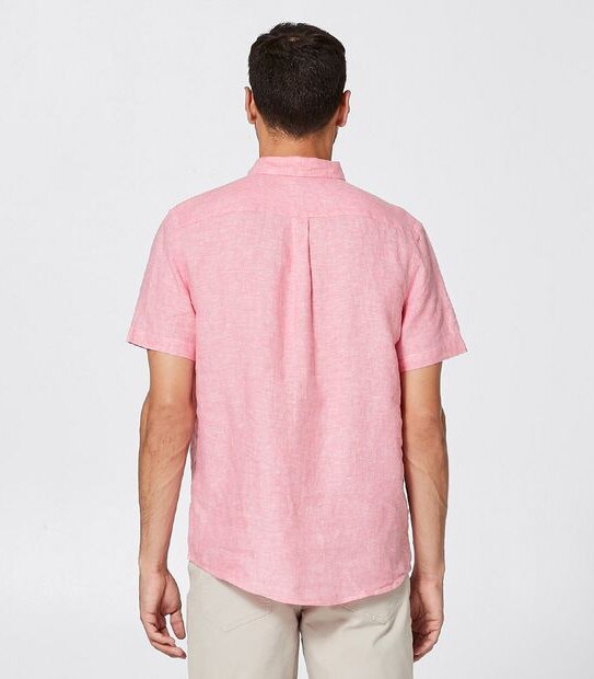 Linen Shirt - Red