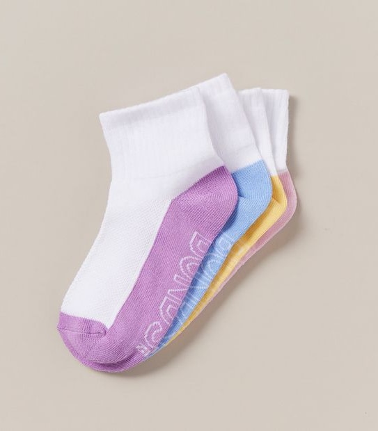 Bonds 4 Pack 1/4 Crew Socks