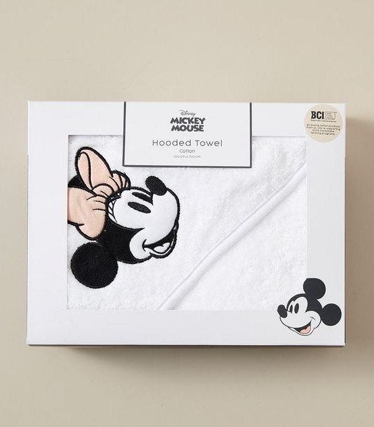Baby Disney Minnie Mouse Hooded Towel