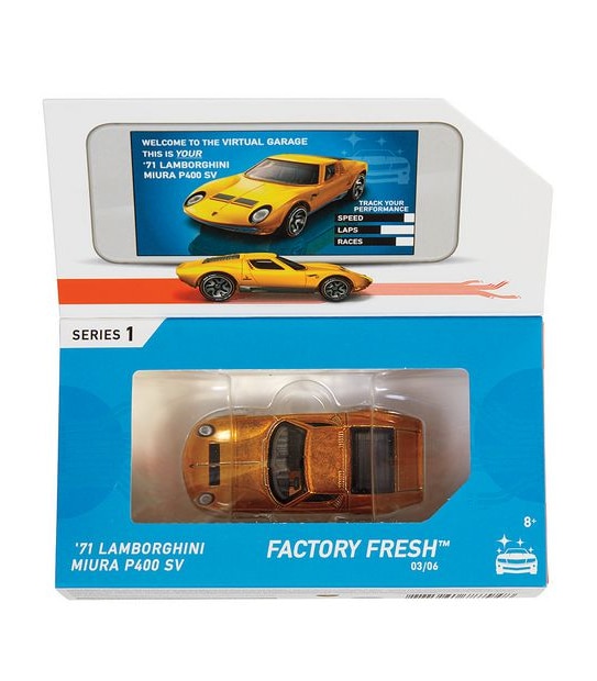 Hot Wheels id&trade; Vehicle '71 Lamborghini Miura P400 SV