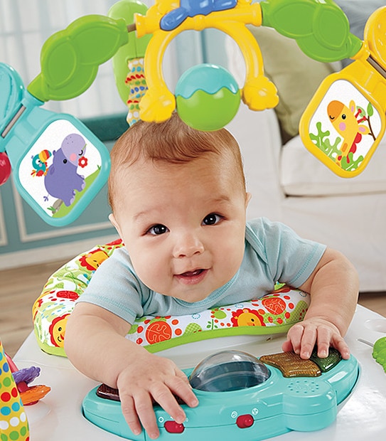 Fisher-Price Spacesaver Jumperoo Rainforest Friends