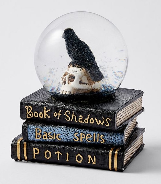 Halloween Glitter Globe