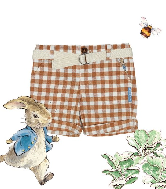 Peter Rabbit Baby Shorts with Belt