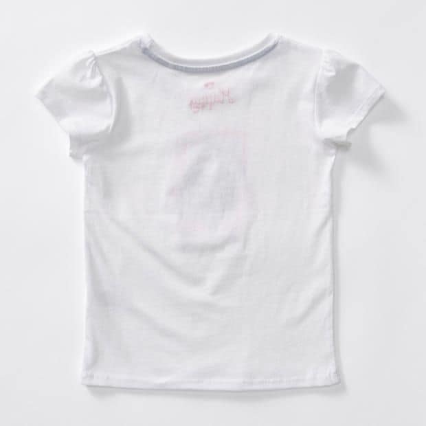 Short Sleeve Print TShirt White Target Australia