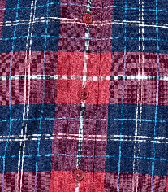 Mr Big Flannelette Shirt - Red Check