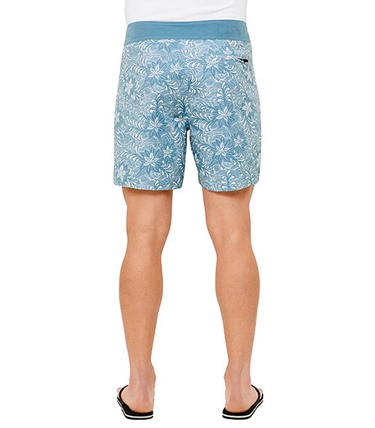 Men's Shorter Length Boardshorts - Aqua