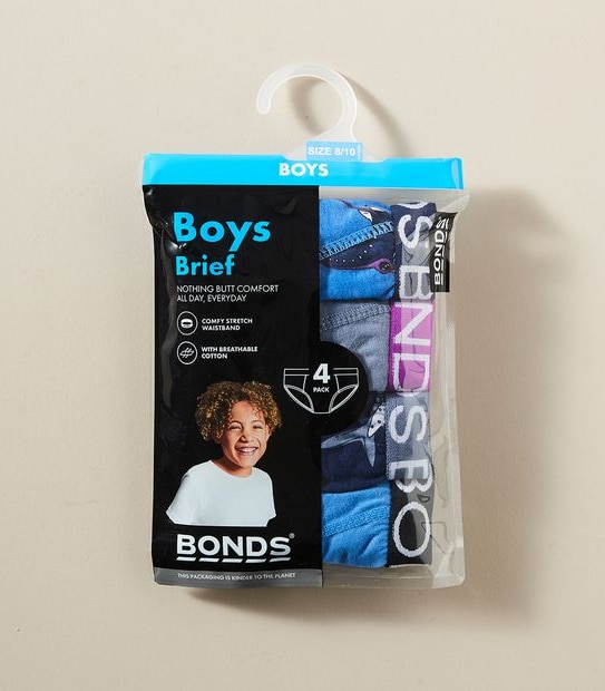 4 Pack Bonds Briefs