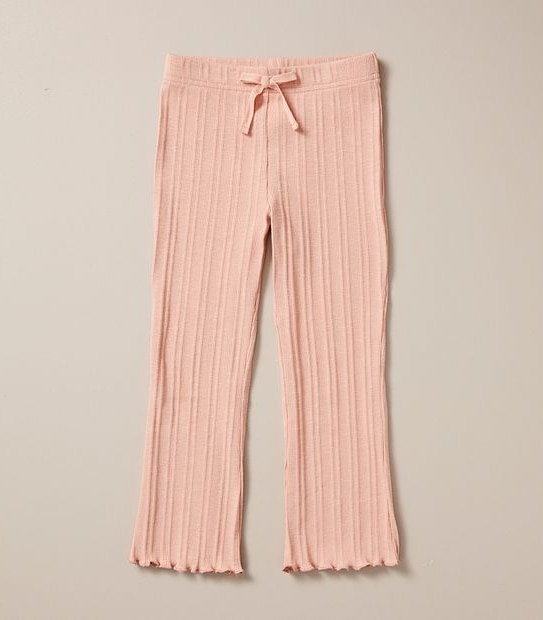 Rib Flare Pants