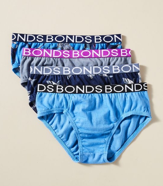 4 Pack Bonds Briefs