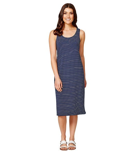 Twist Back Midi Dress