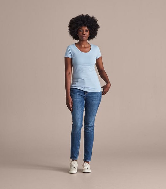 Organic Cotton Crew Neck T-Shirt