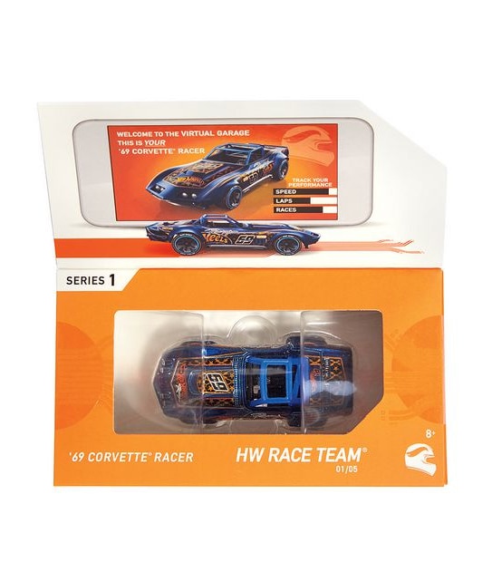 Hot Wheels id&trade; Vehicle 69 Corvette&reg; Racer