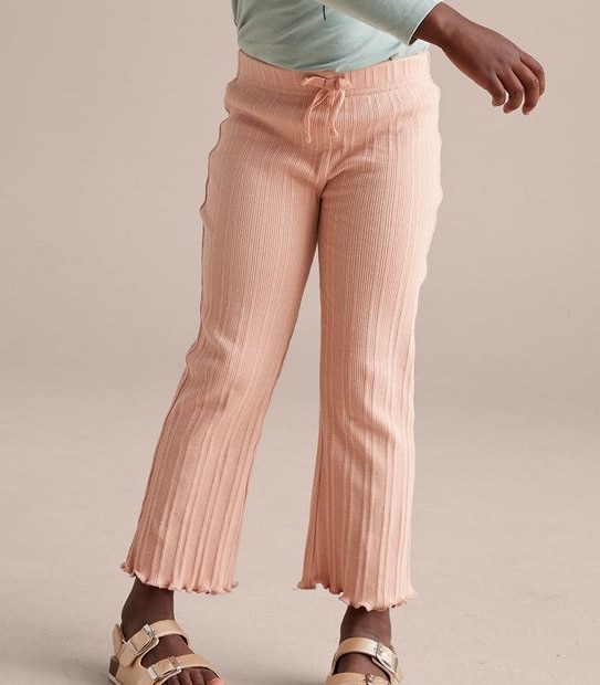 Rib Flare Pants