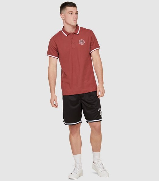 Mossimo Badge Pique Polo Top 2 of 5