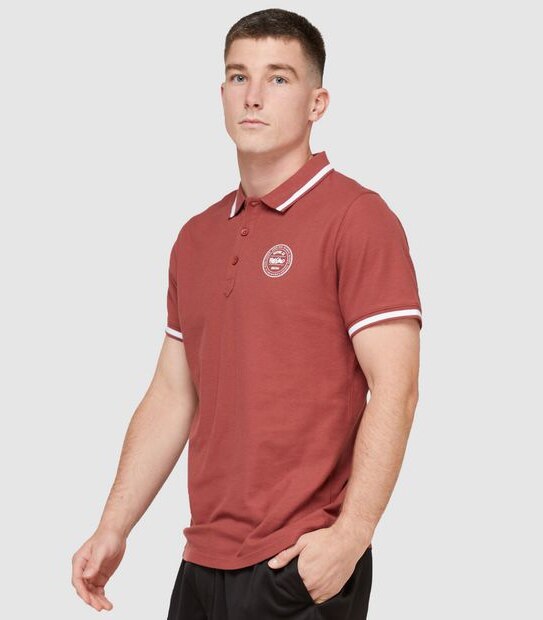 Mossimo Badge Pique Polo Top 3 of 5