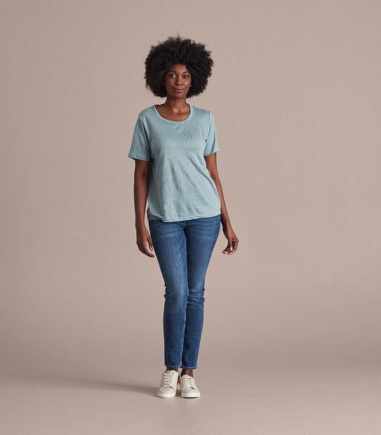 Linen Blend T-Shirt