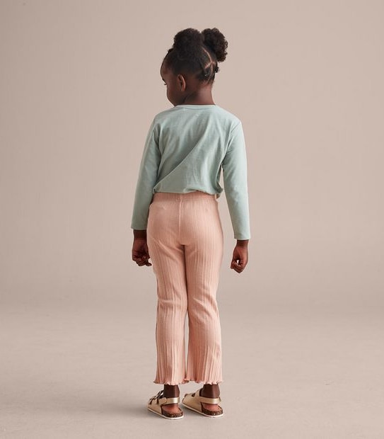 Rib Flare Pants