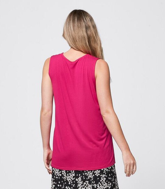 Lace Trim Tank Top