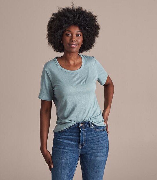 Linen Blend T-Shirt