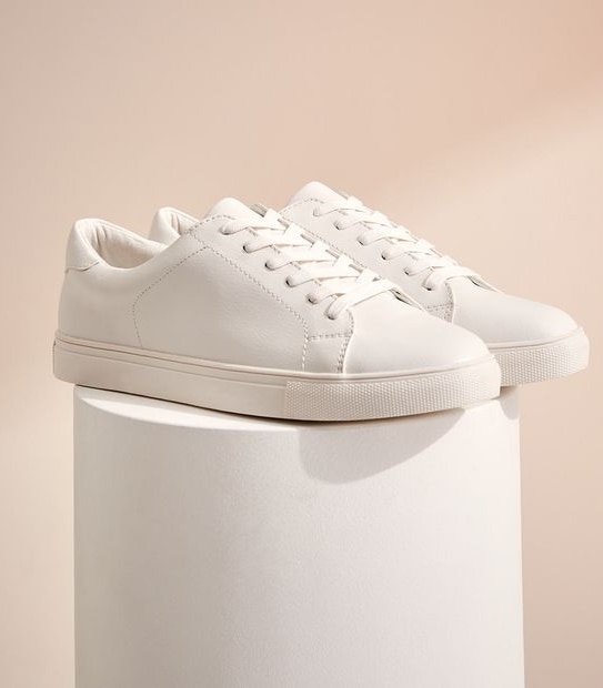 Kids Senior PU Sneakers - White | Target Australia