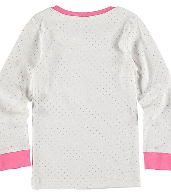 Girls' Penguin Rib Pyjama Set