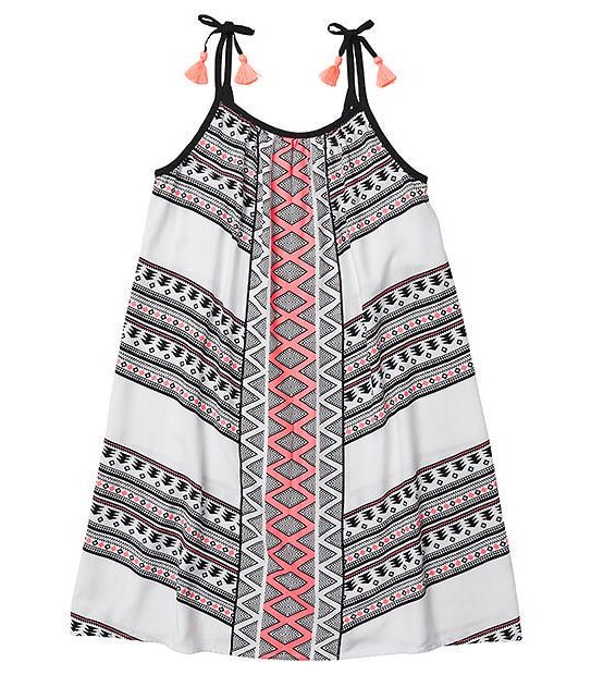 Neon Diamond Swing Dress