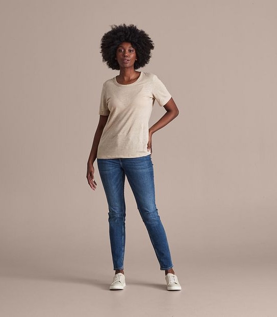 Linen Blend T-Shirt
