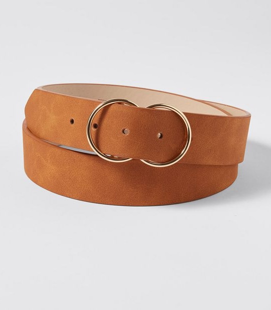 Double Circle Buckle Belt