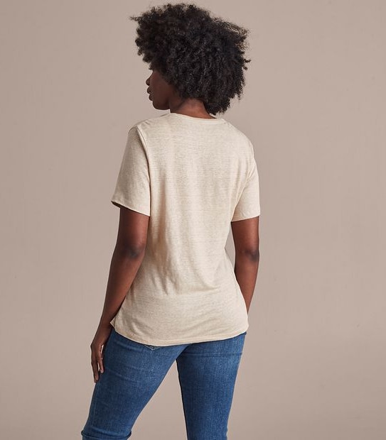 Linen Blend T-Shirt