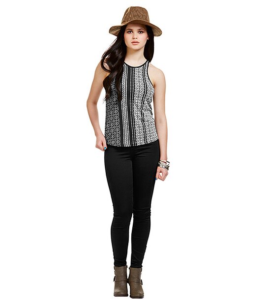New Look Singlet - Aztec Print | Target Australia
