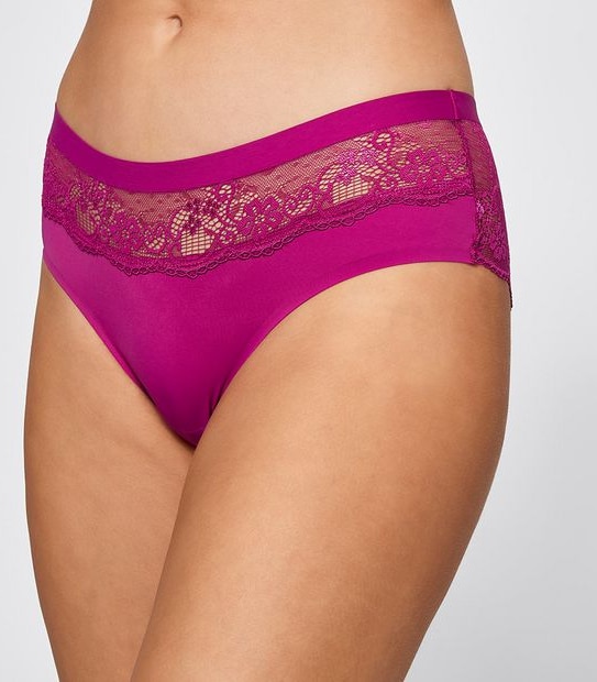 Lily Loves Micro and Lace Boyleg Briefs 