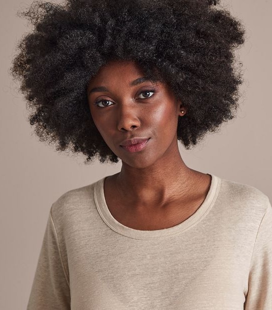 Linen Blend T-Shirt