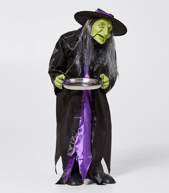 Halloween Animated Witch or Skeleton - Assorted