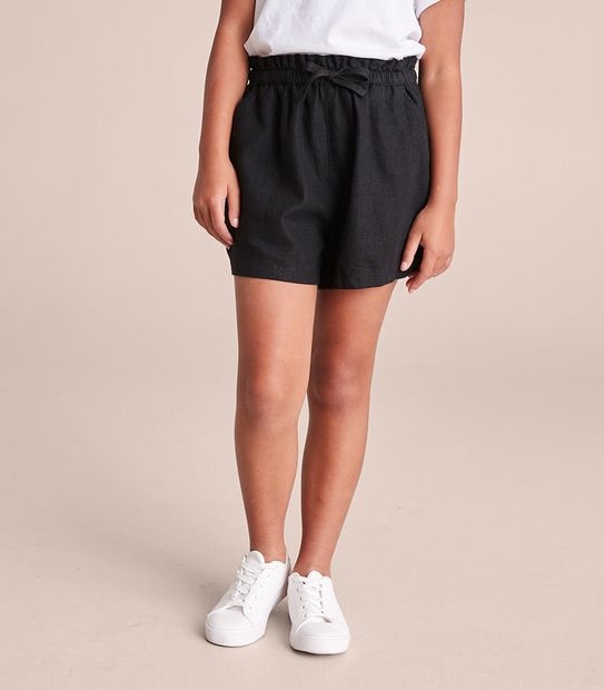 Linen Blend Shorts