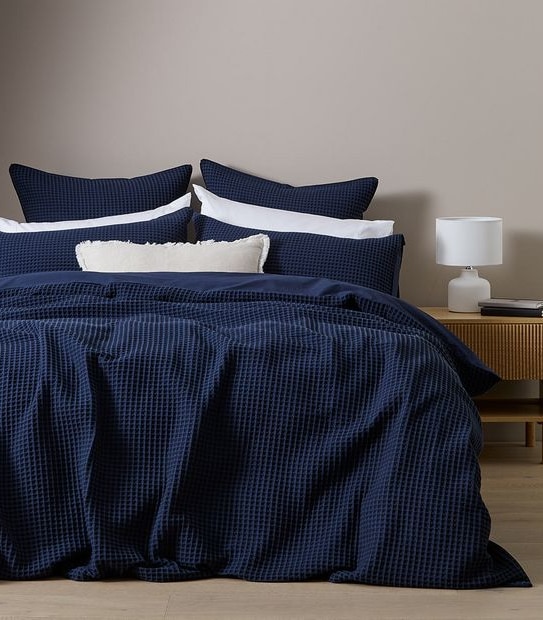Warner Textured Quilt Cover Set